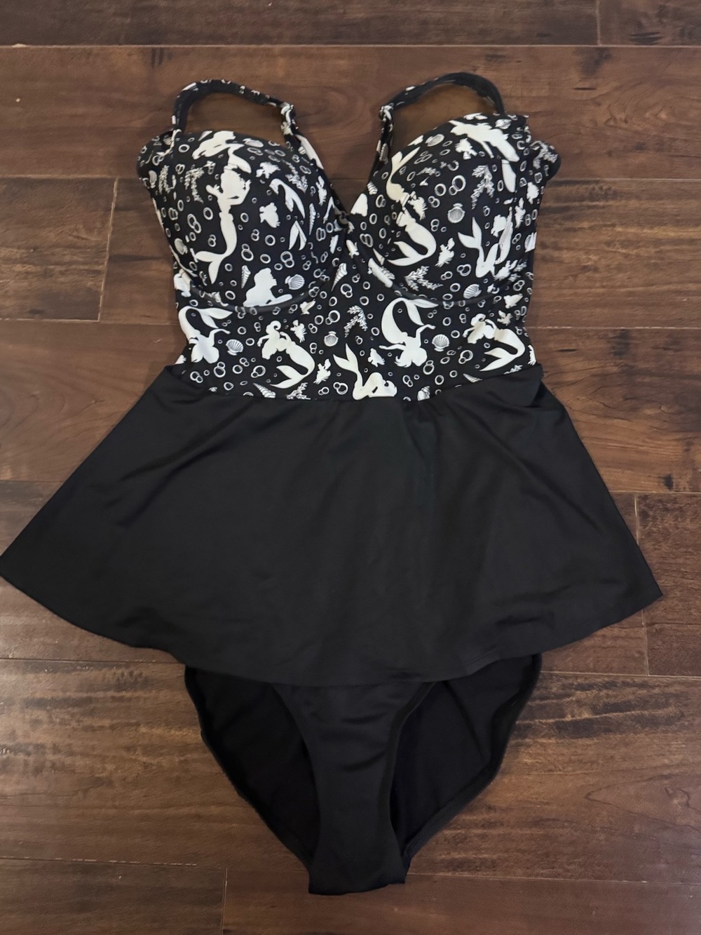 Torrid x Disney The Little Mermaid Ariel Peplum Swimsuit Size 3X
